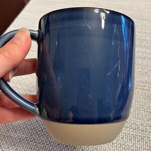 Ellen Degeneres ED By Royal Doulton London Blue Brushed Glaze Coffee Cup Mug